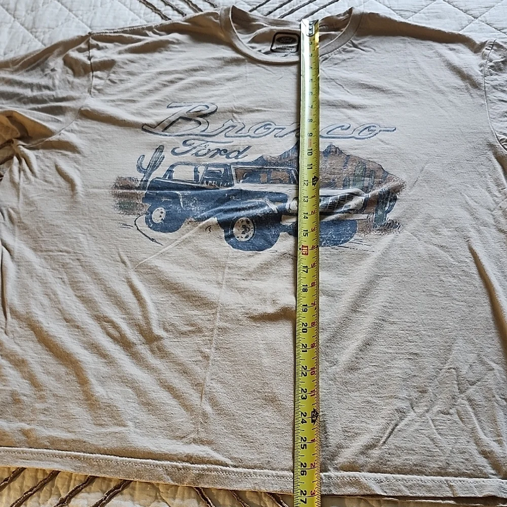 Ford Bronco Desert Scene Tee - Beige - Picture 7 of 8